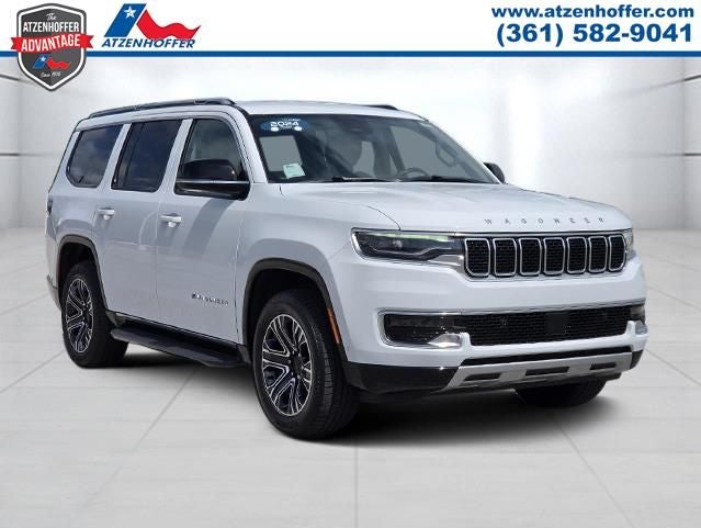2024 Jeep Wagoneer Series II in Bright White Clearcoat — front three-quarter view