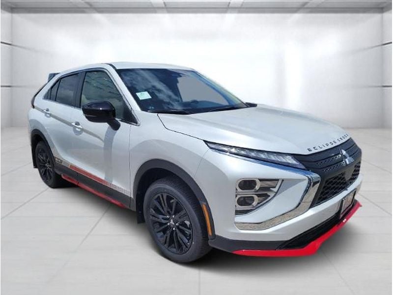 2024 Mitsubishi Eclipse Cross Ralliart in Diamond White — front three-quarter view