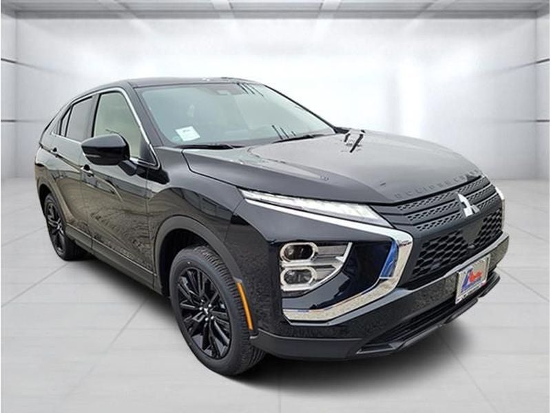 2025 Mitsubishi Eclipse Cross LE in Black — front three-quarter view