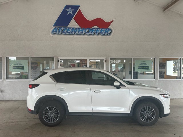 2020 Mazda Mazda CX-5 Touring in Snowflake White Pearl — front three-quarter view